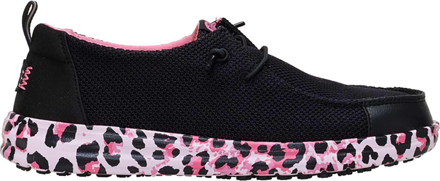 HEYDUDE Women's Wendy Work CE Leopard Slip-On Boots