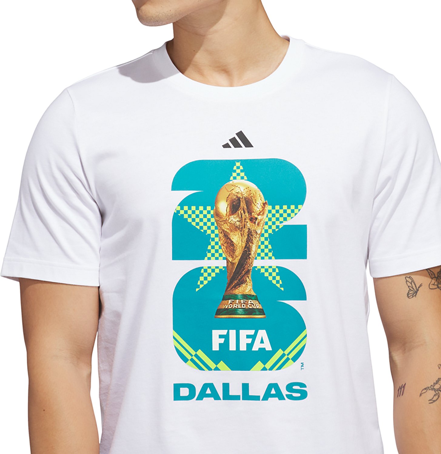 adidas Men's World Cup 2026 Host City Dallas T-shirt - view number 5