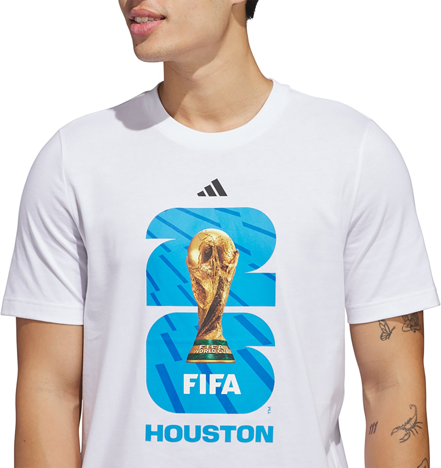 adidas Men's World Cup 2026 Host City Houston T-shirt - view number 4