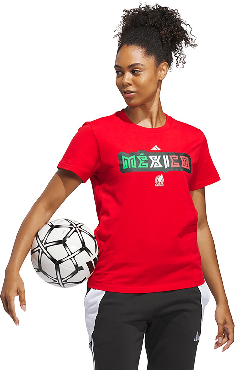 adidas Women's Mexico World Cup 2026 Home T-shirt - view number 3