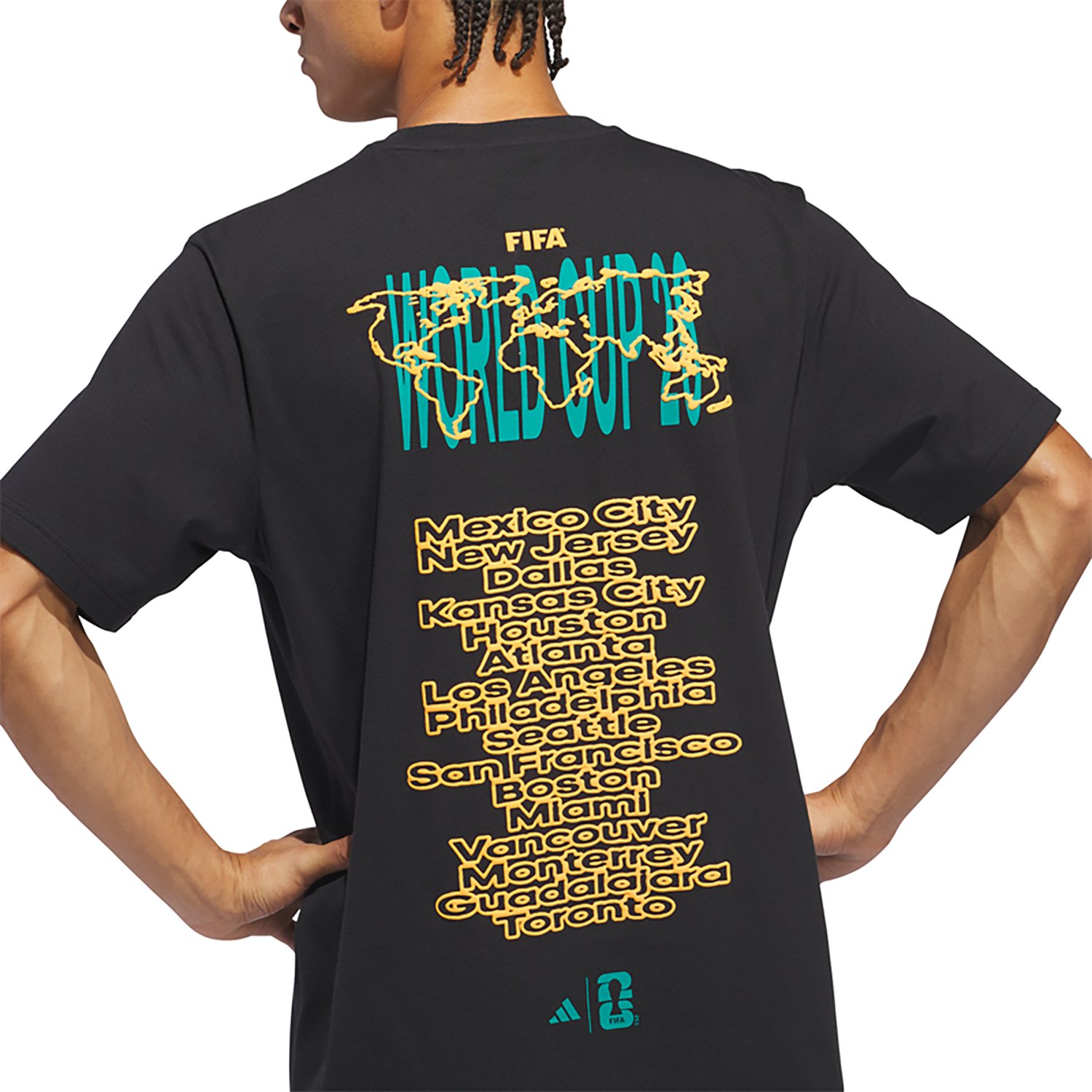 adidas Men's MLS 2026 World Cup Tour 1 Graphic T-shirt - view number 5
