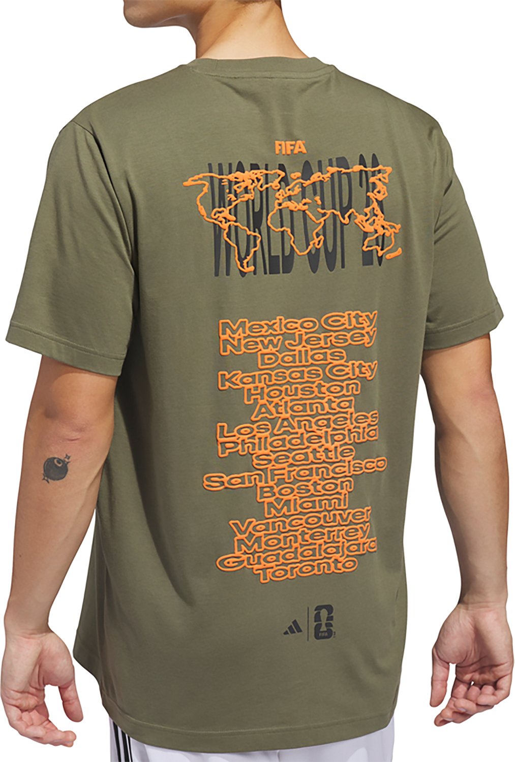 adidas Men's MLS 2026 World Cup Tour 1 Graphic T-shirt - view number 5
