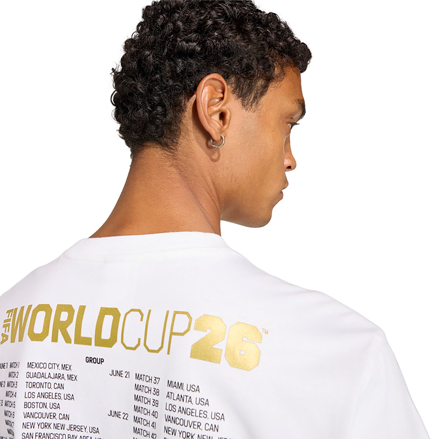 adidas Men's MLS FIFA 2026 World Cup Tour 2 Graphic T-shirt - view number 5