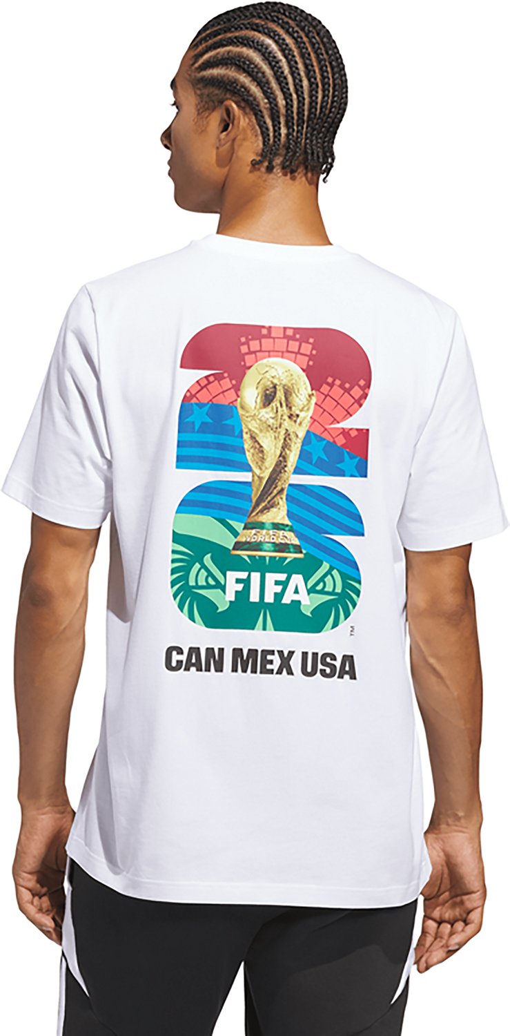 adidas Men's MLS 2026 World Cup Official Match Ball Graphic T-shirt - view number 2