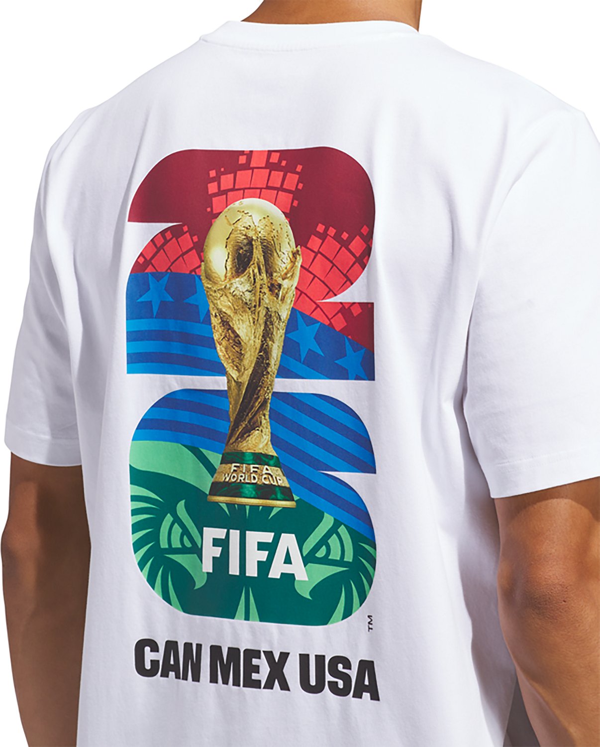adidas Men's MLS 2026 World Cup Official Match Ball Graphic T-shirt - view number 5