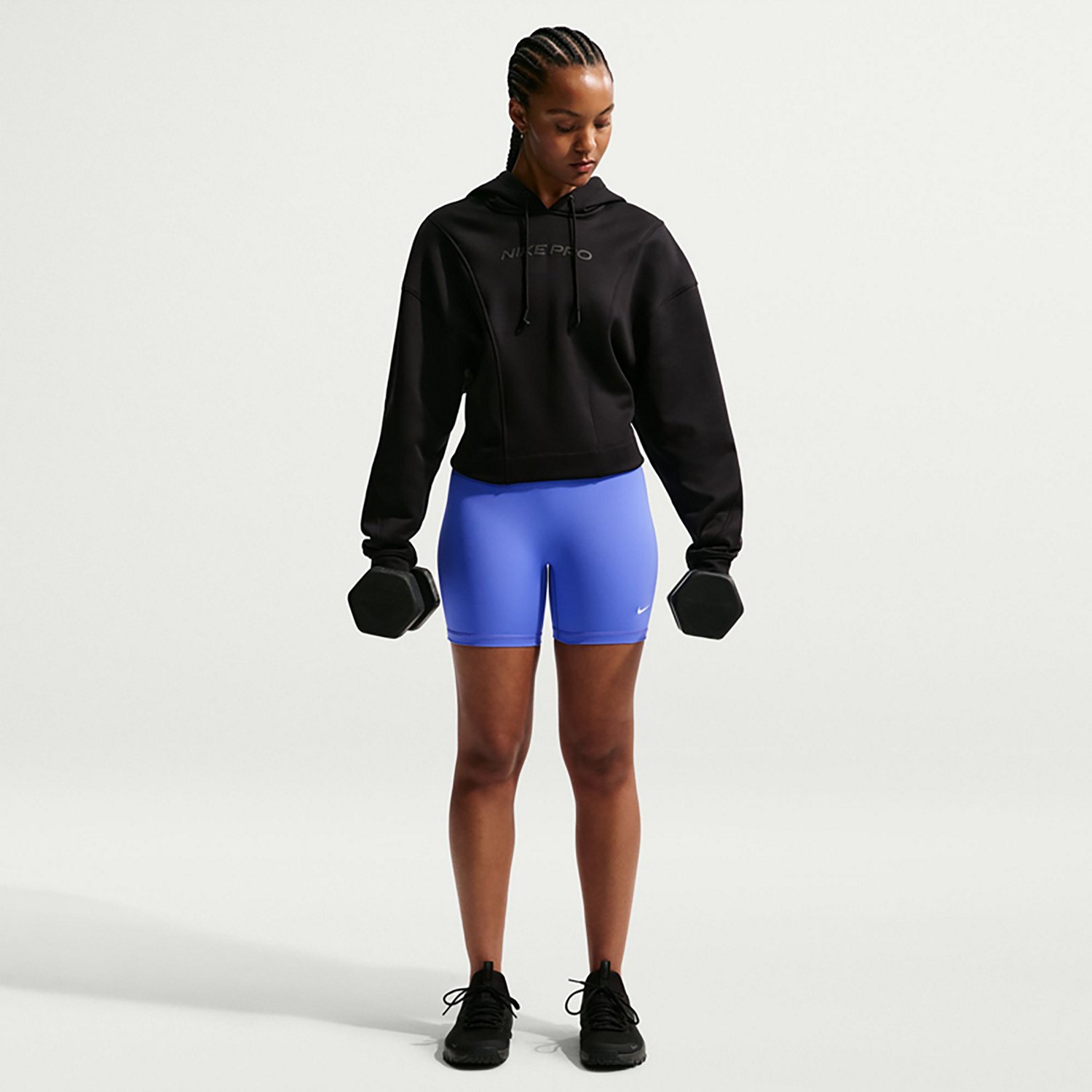 Nike Women's Nike Pro Dri-FIT Mid-Rise Biker Shorts 5 in. - view number 3