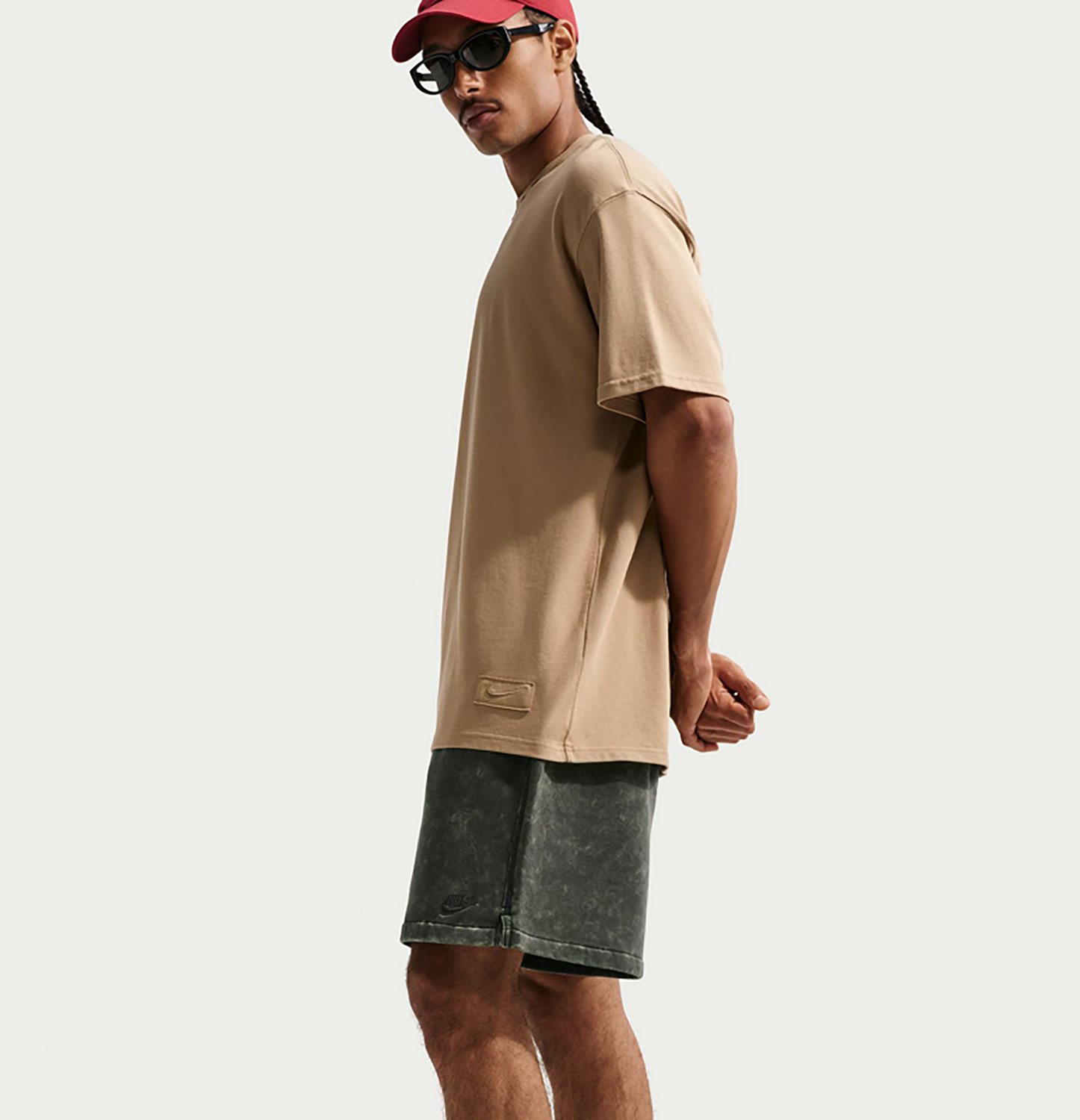 Nike Men's Sportswear Club Fleece Flow Shorts 6 in - view number 3