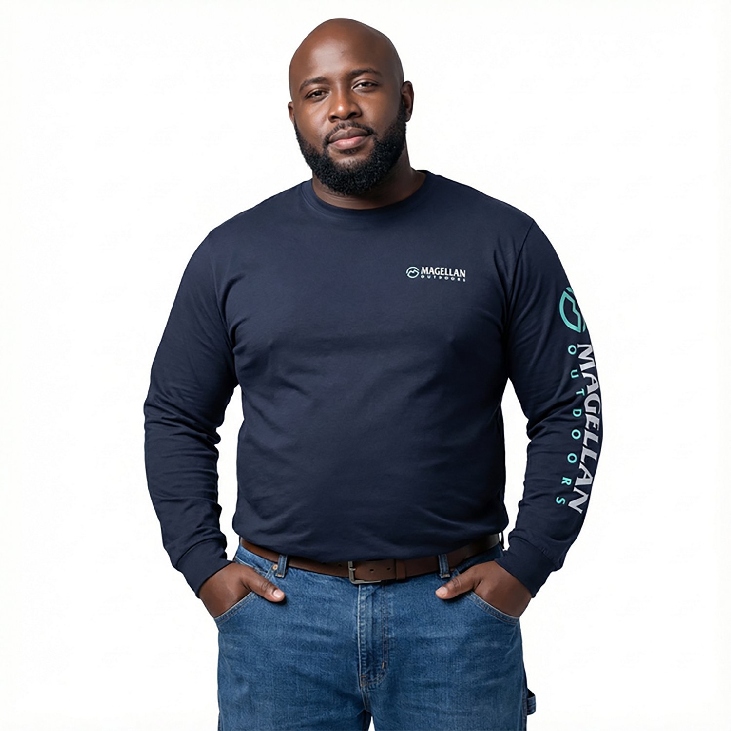 Magellan Outdoors Men's Grotto Falls Long Sleeve T-shirt - view number 3