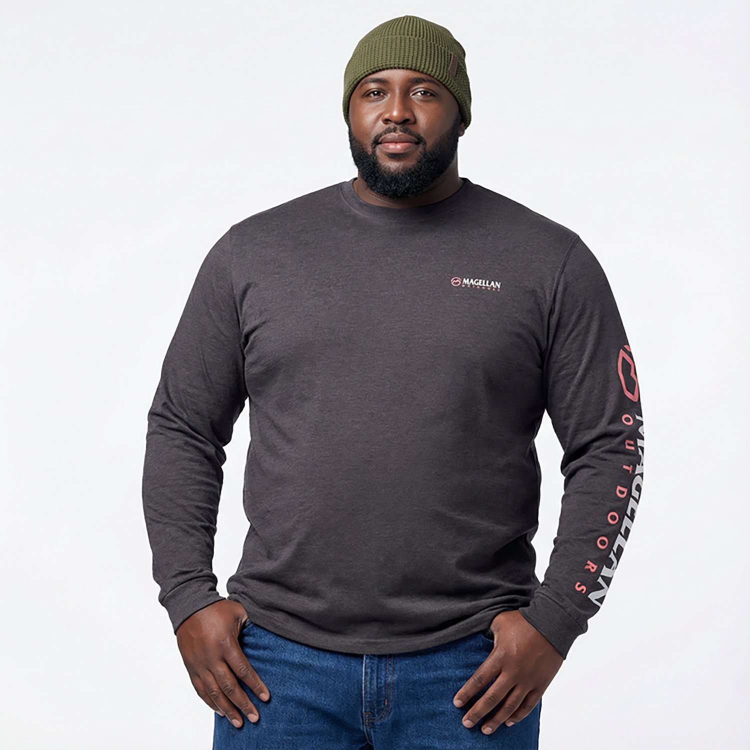 Magellan Outdoors Men's Grotto Falls Long Sleeve T-shirt - view number 2