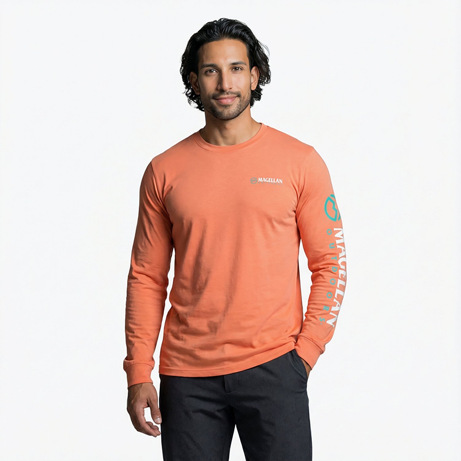 Magellan Outdoors Men's Grotto Falls Long Sleeve T-shirt - view number 4