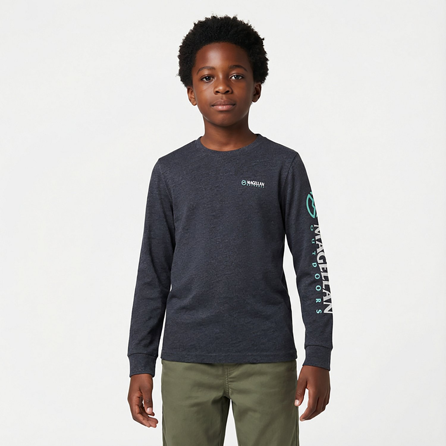 Magellan Outdoors Boys' Grotto Falls Long Sleeve T-shirt - view number 2
