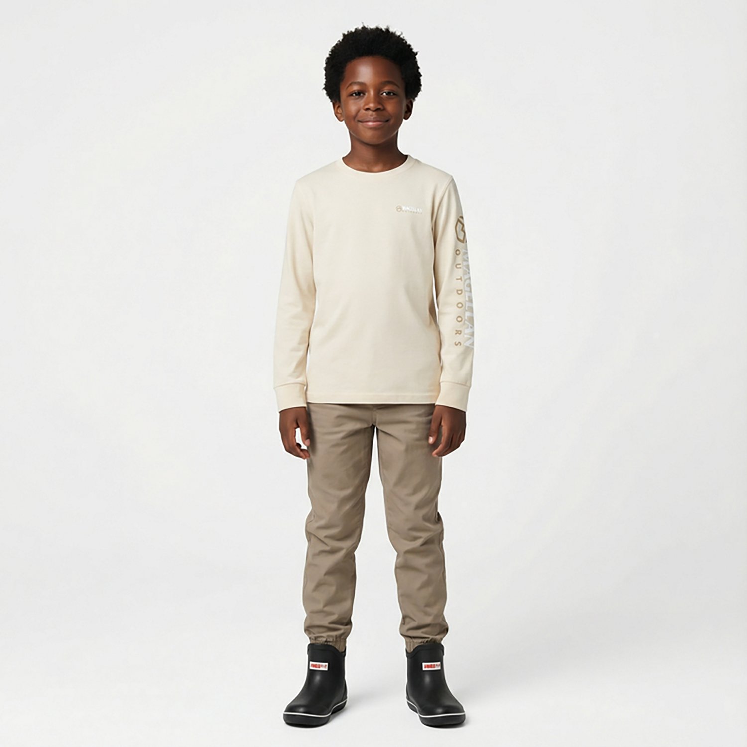 Magellan Outdoors Boys' Grotto Falls Long Sleeve T-shirt