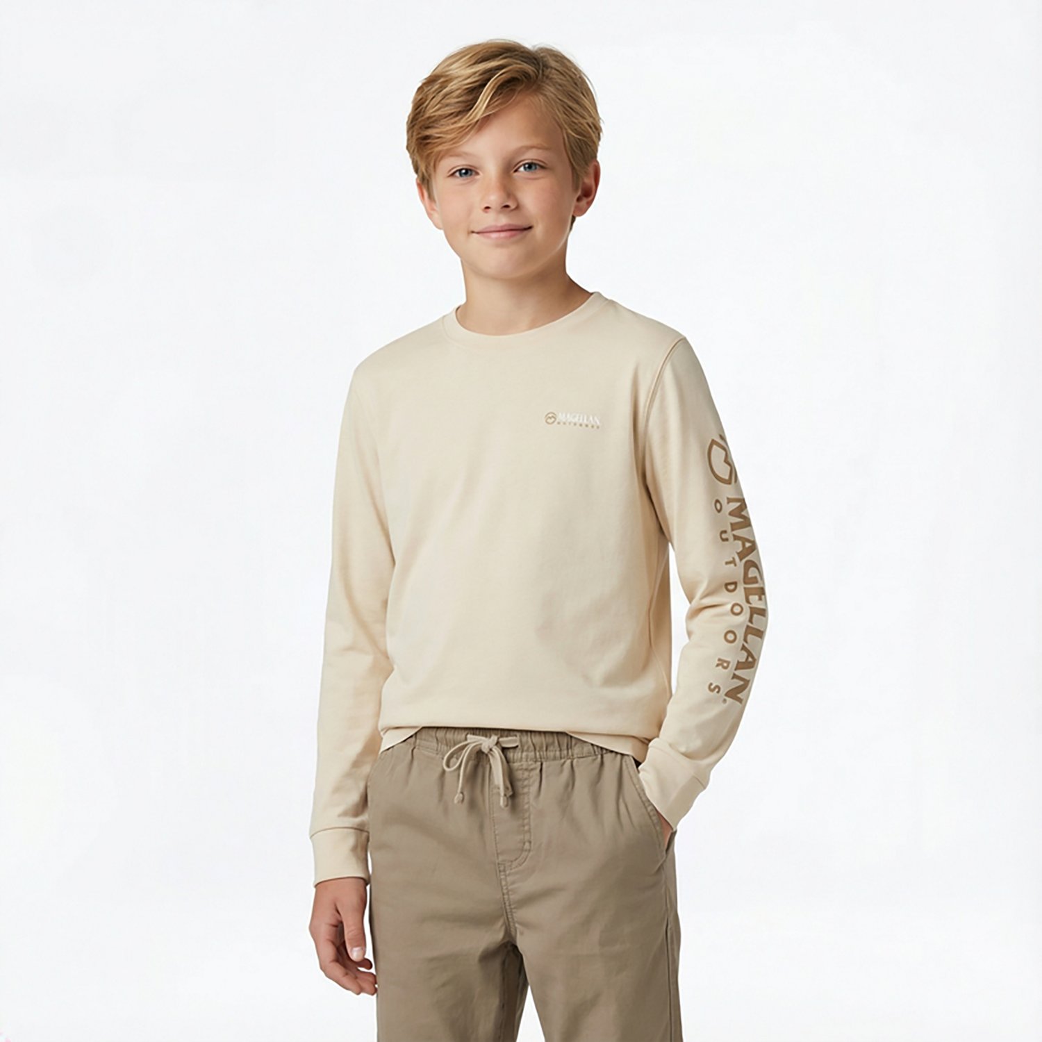 Magellan Outdoors Boys' Grotto Falls Long Sleeve T-shirt - view number 2
