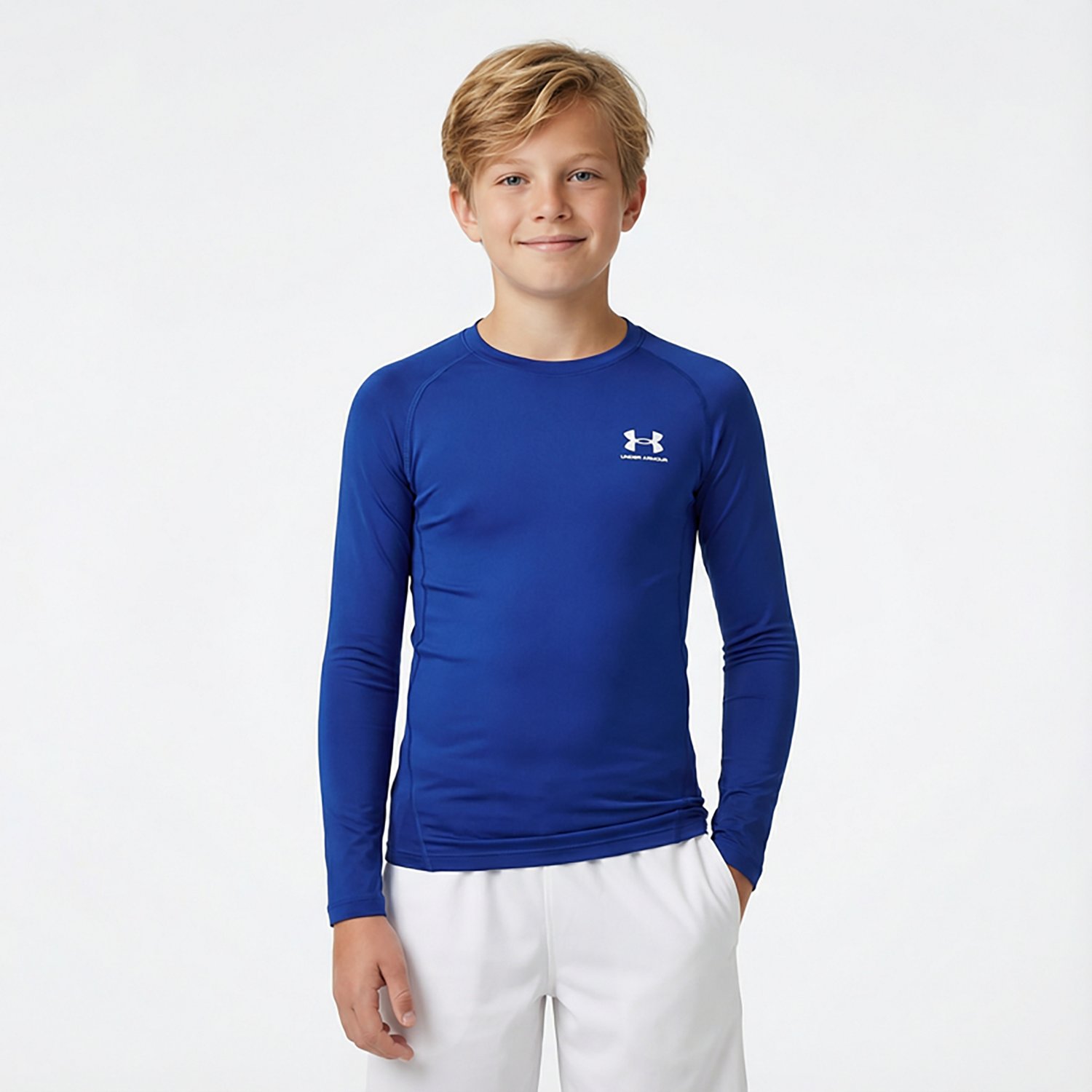 Under Armour Boys' HeatGear Long-Sleeve T-shirt - view number 2