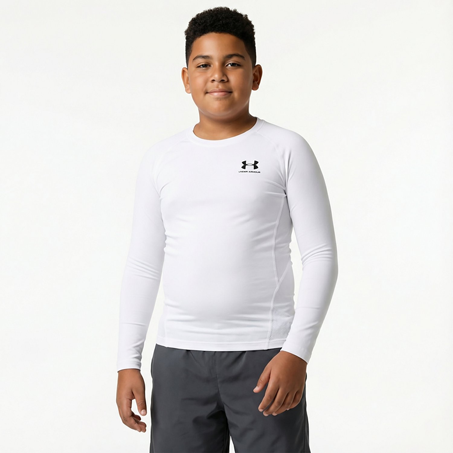 Under Armour Boys' ColdGear Armour Long Sleeve T-Shirt - view number 2