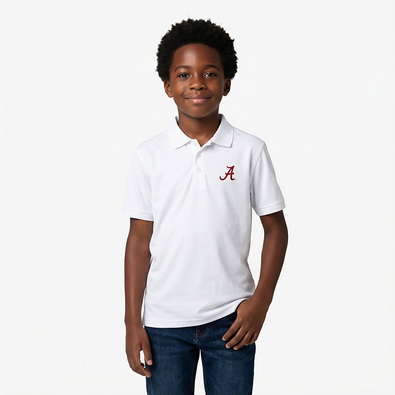 Antigua Men's University of Alabama Legacy Pique Polo Shirt                                                                      - view number 2