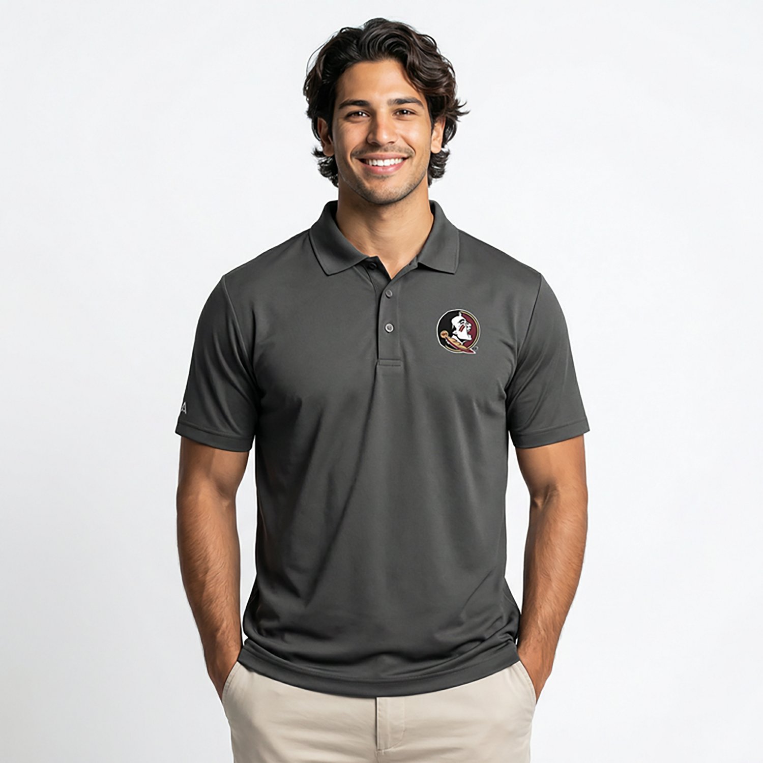 Antigua Men's Florida State University Legacy Pique Polo Shirt                                                                   - view number 3