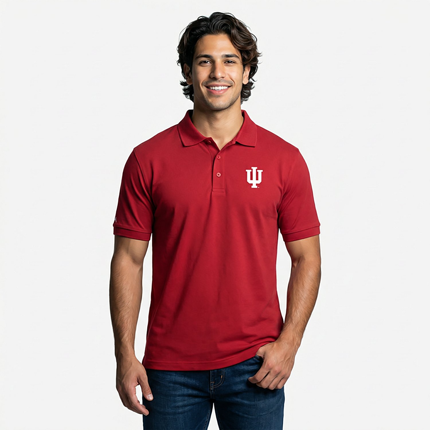 Antigua Men's Indiana University Legacy Pique Polo Shirt - view number 3