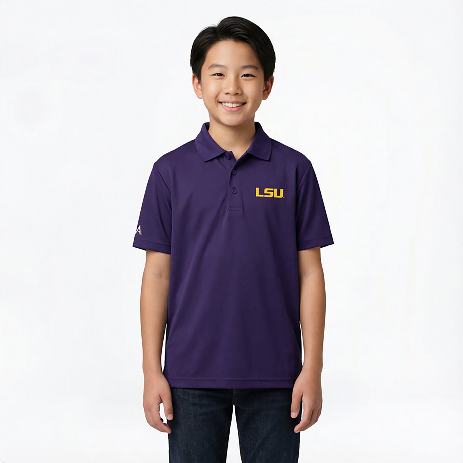 Antigua Men's Louisiana State University Legacy Pique Polo Shirt - view number 3