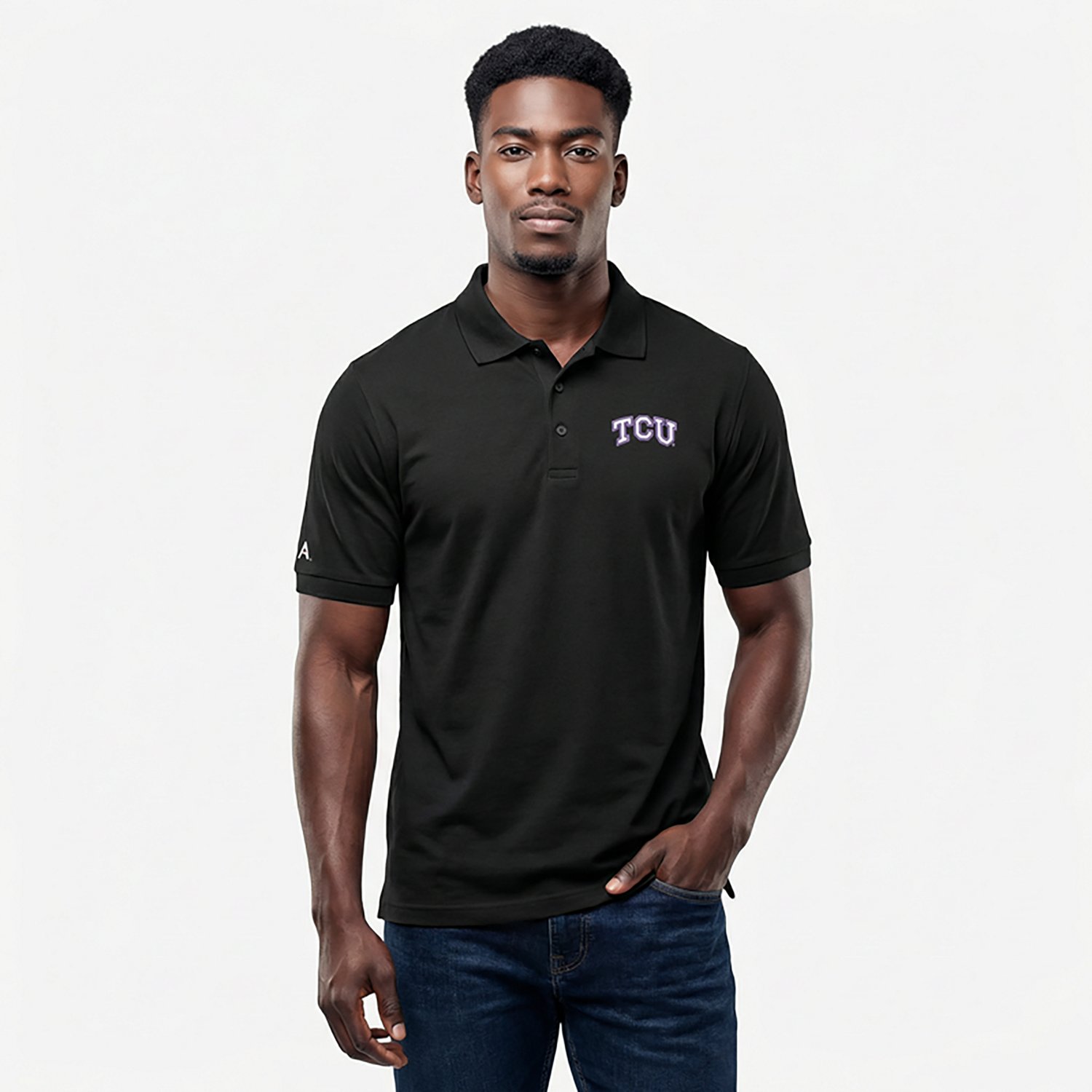 Antigua Men's Texas Christian University Legacy Pique Polo Shirt - view number 3