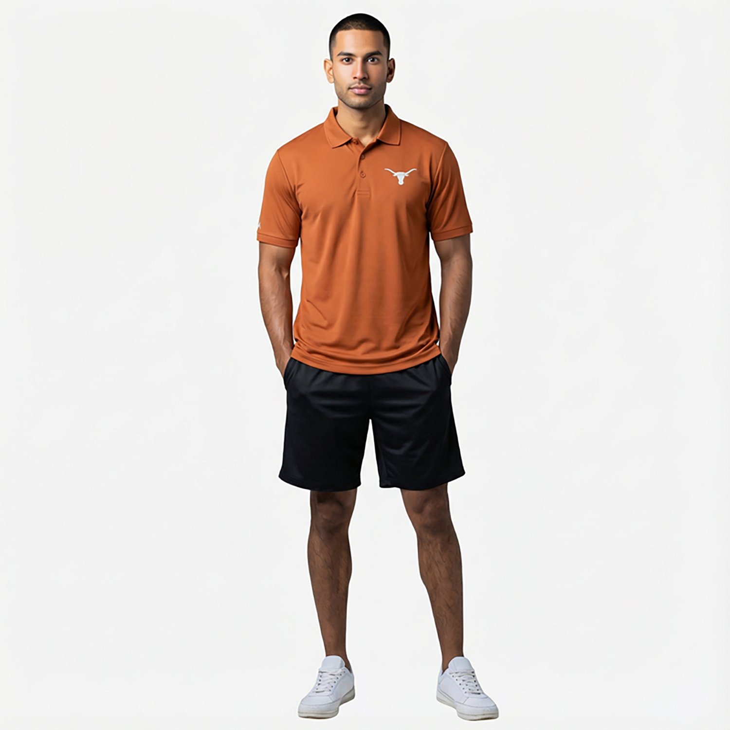 Antigua Men's University of Texas Legacy Pique Polo Shirt - view number 2