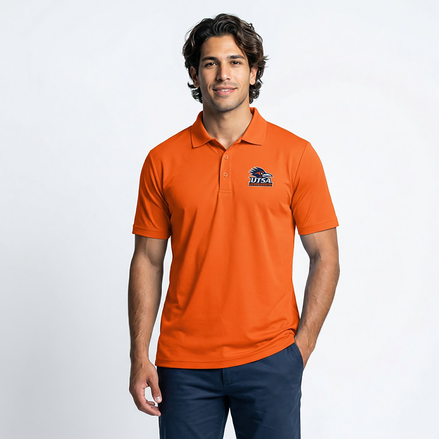 Antigua Men's University of Texas at San Antonio Legacy Pique Polo Shirt - view number 2