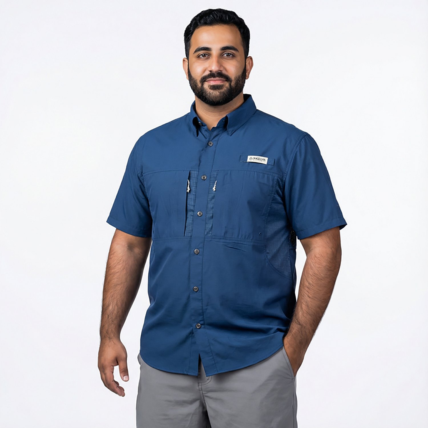 Magellan Outdoors Men's Falcon Lake Button Down Shirt - view number 2