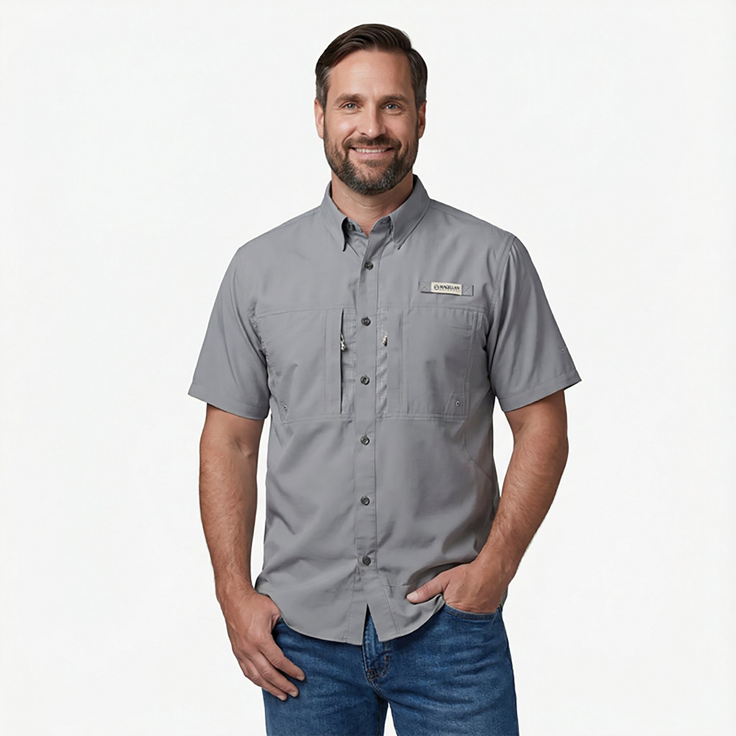 Magellan Outdoors Men's Falcon Lake Button Down Shirt - view number 2