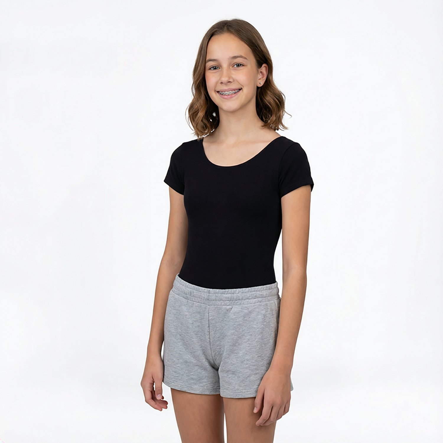 Rainbeau Moves Girls' Short Sleeve Leotard - view number 2