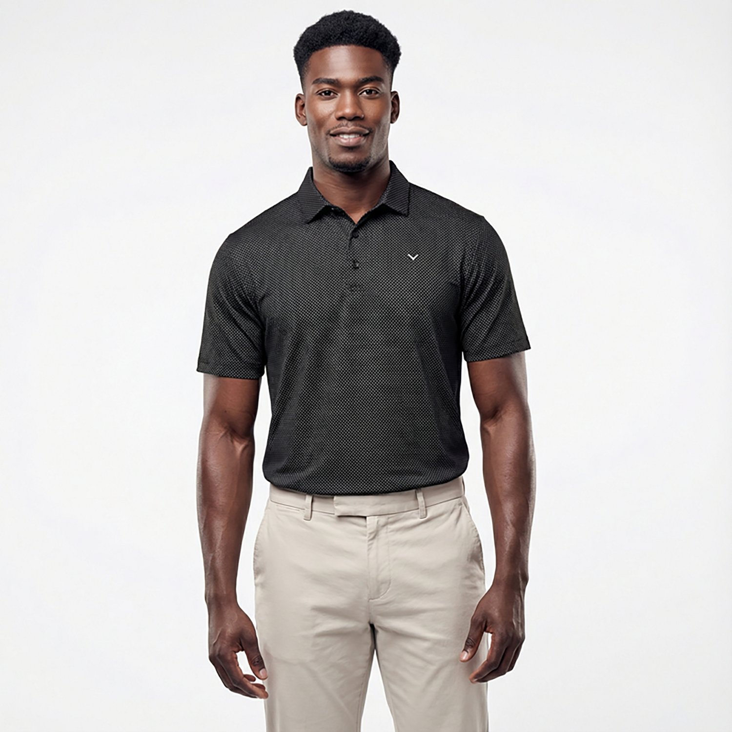 Callaway Men's Pro Spin Jacquard Polo Shirt - view number 2