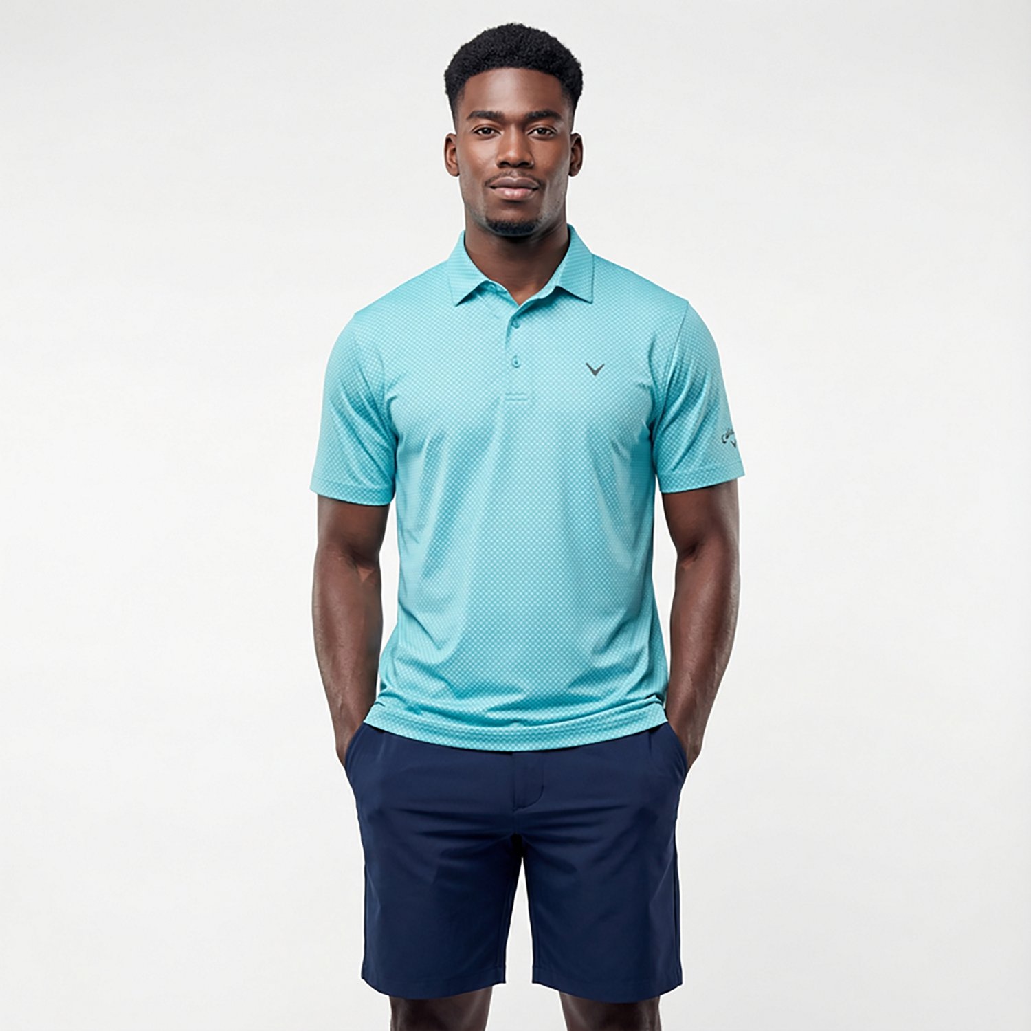 Callaway Men's Pro Spin Jacquard Polo Shirt - view number 2