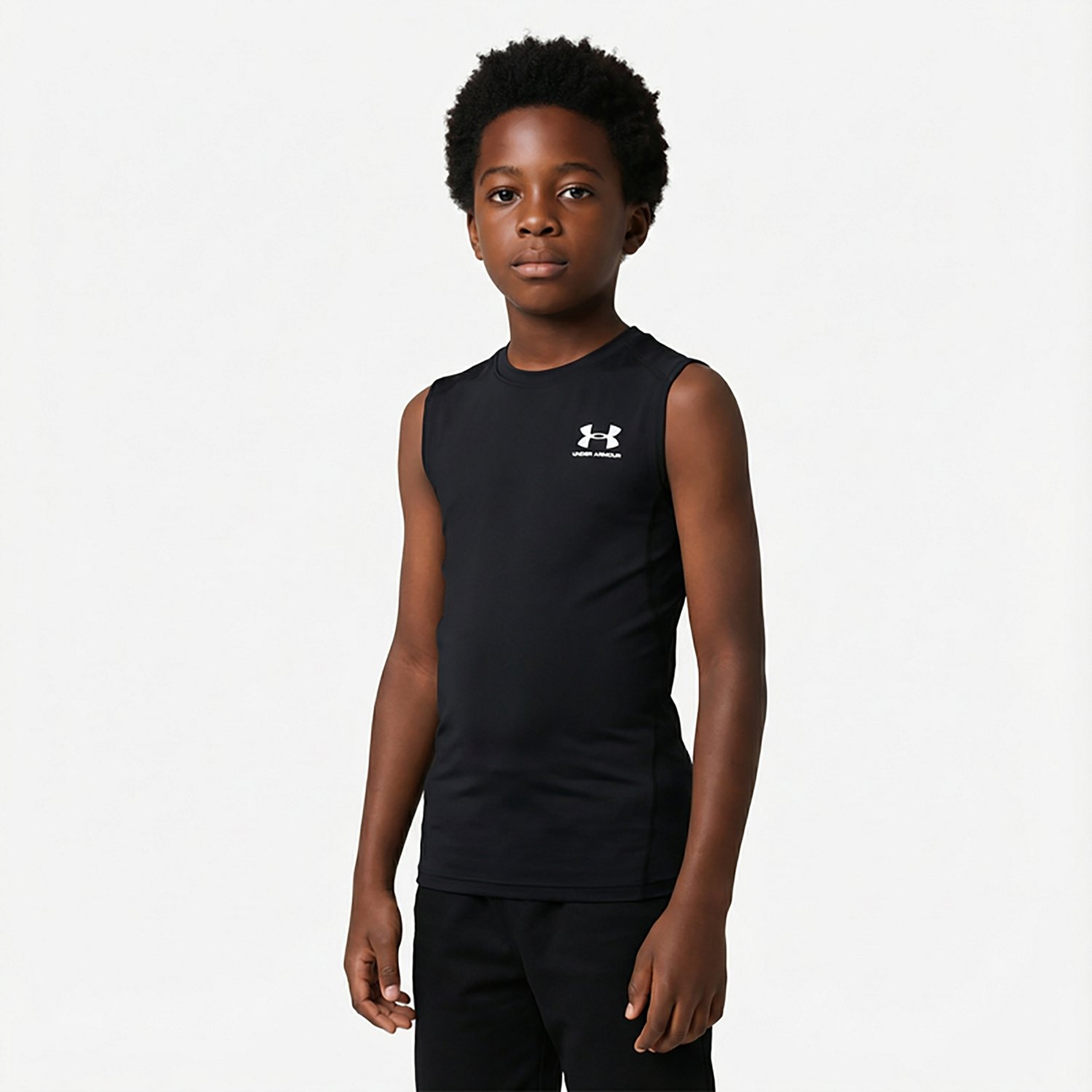 Under Armour Boys' HeatGear Sleeveless Shirt - view number 2