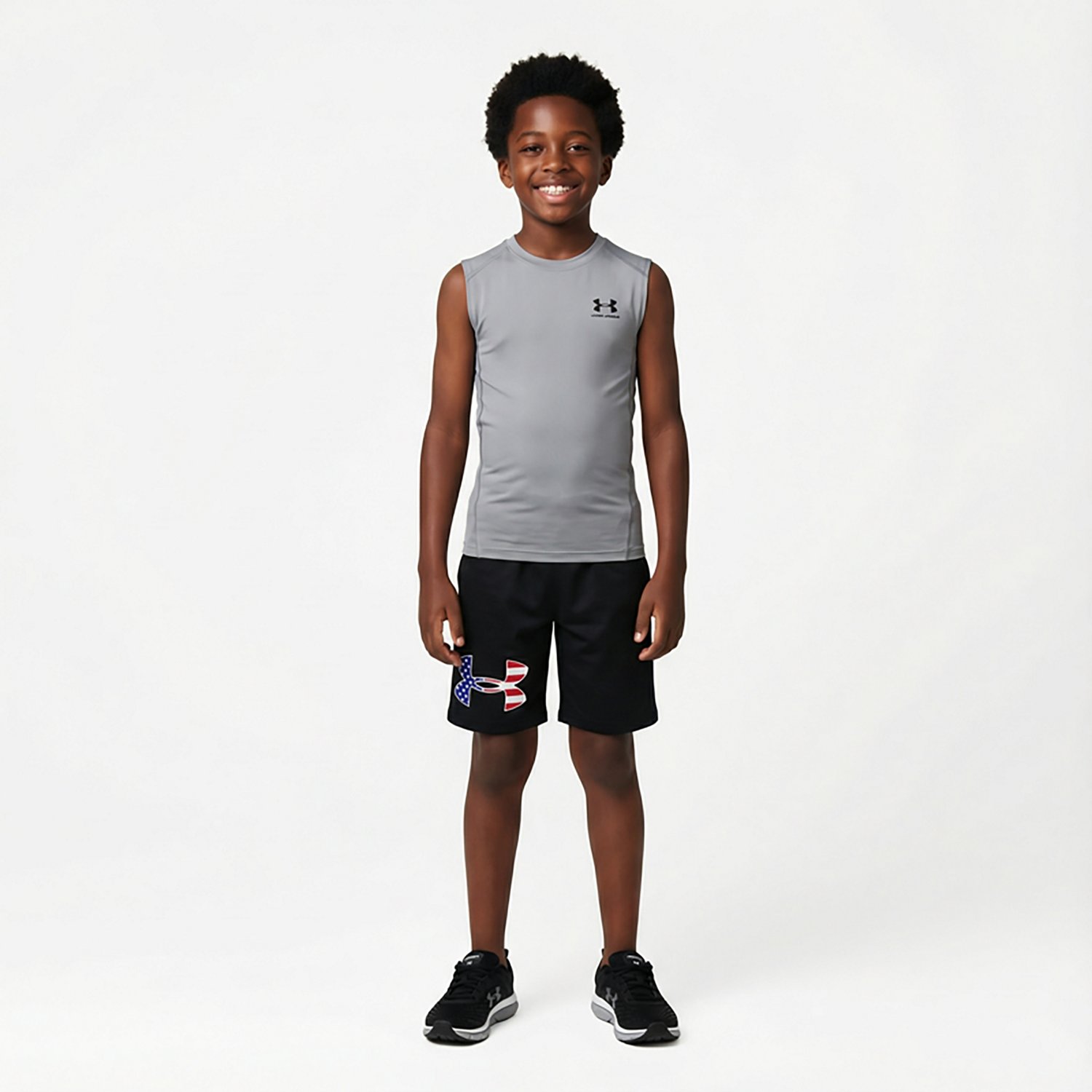 Under Armour Boys' HeatGear Sleeveless Shirt