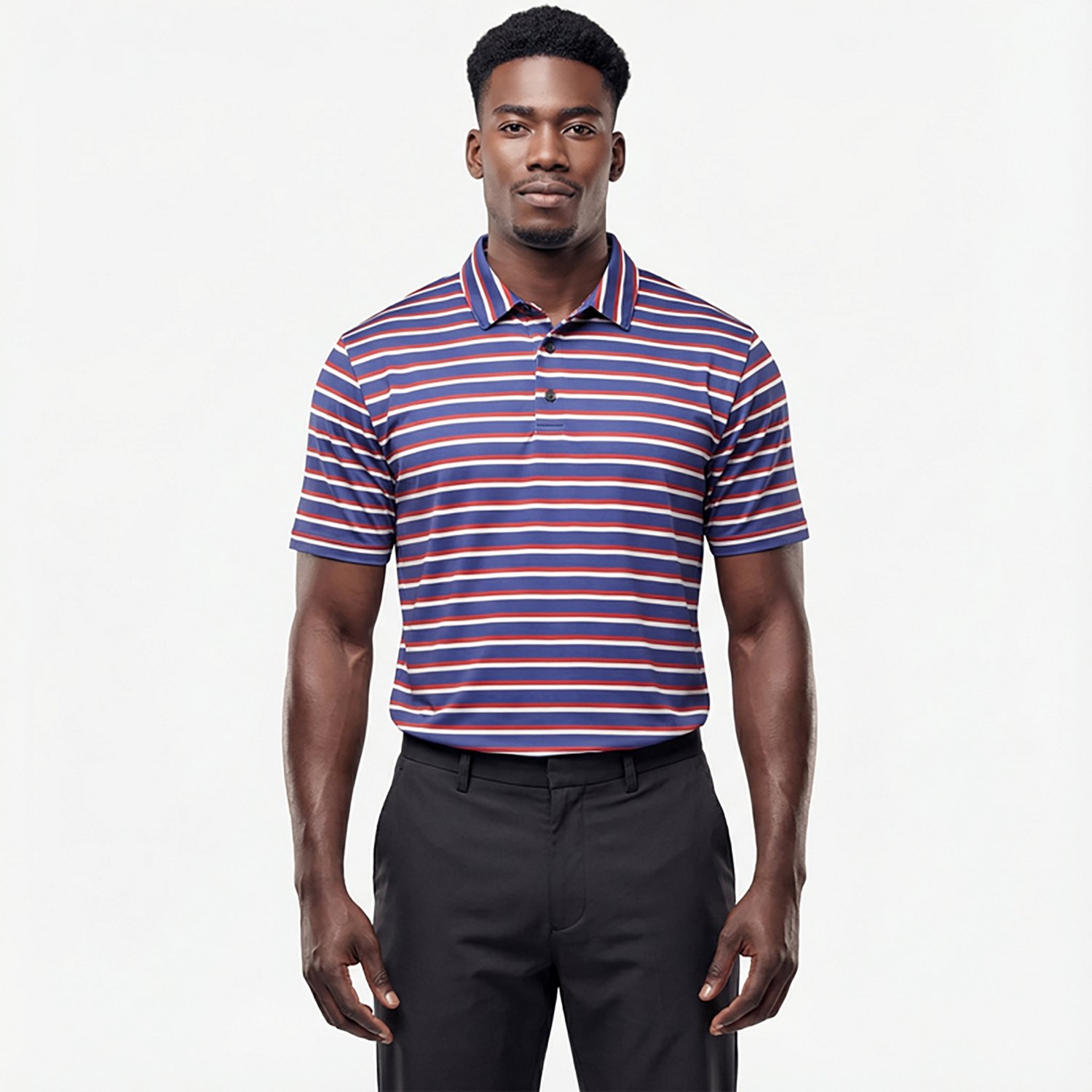 Drake Men's Performance Stripe Short Sleeve T-shirt - view number 2