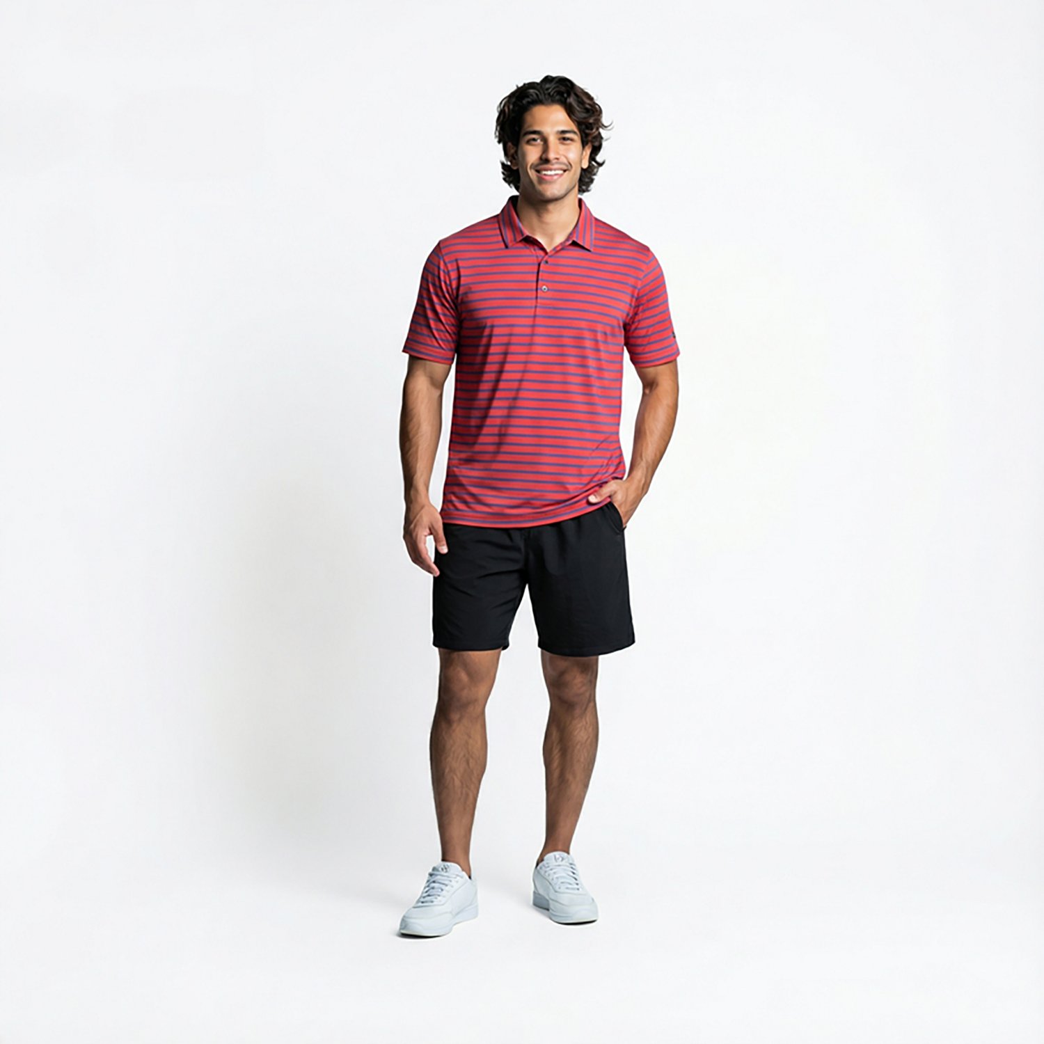 Drake Men's Performance Stripe Short Sleeve T-shirt