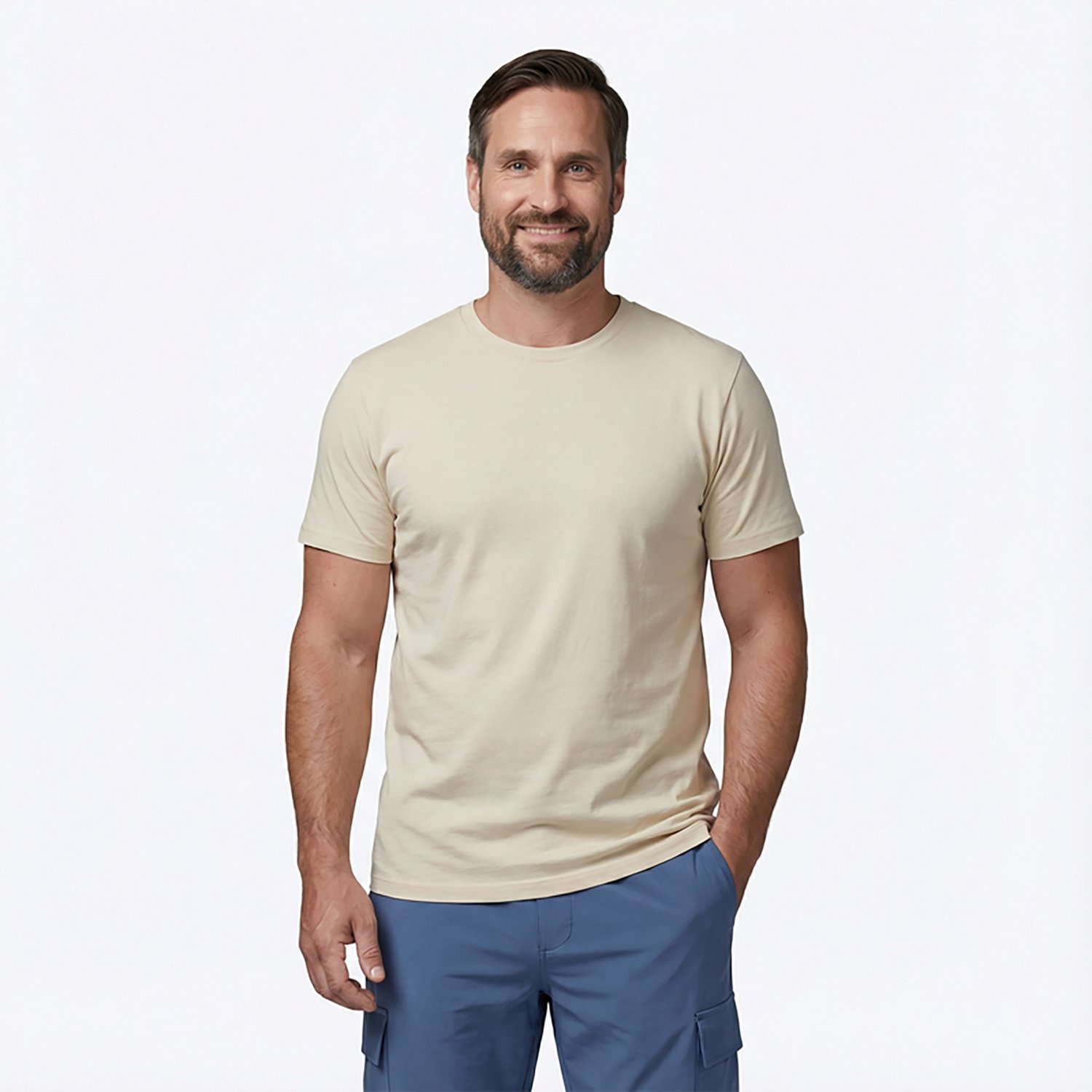 BCG Men's Styled Cotton Crew T-shirt                                                                                             - view number 2