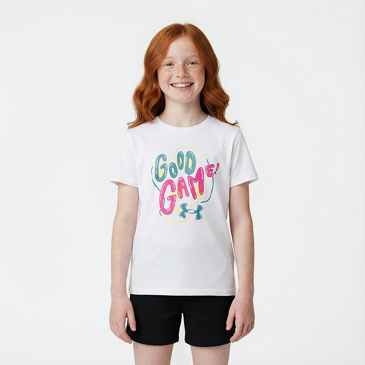 Under Armour Girls' Good Game T-shirt                                                                                            - view number 2