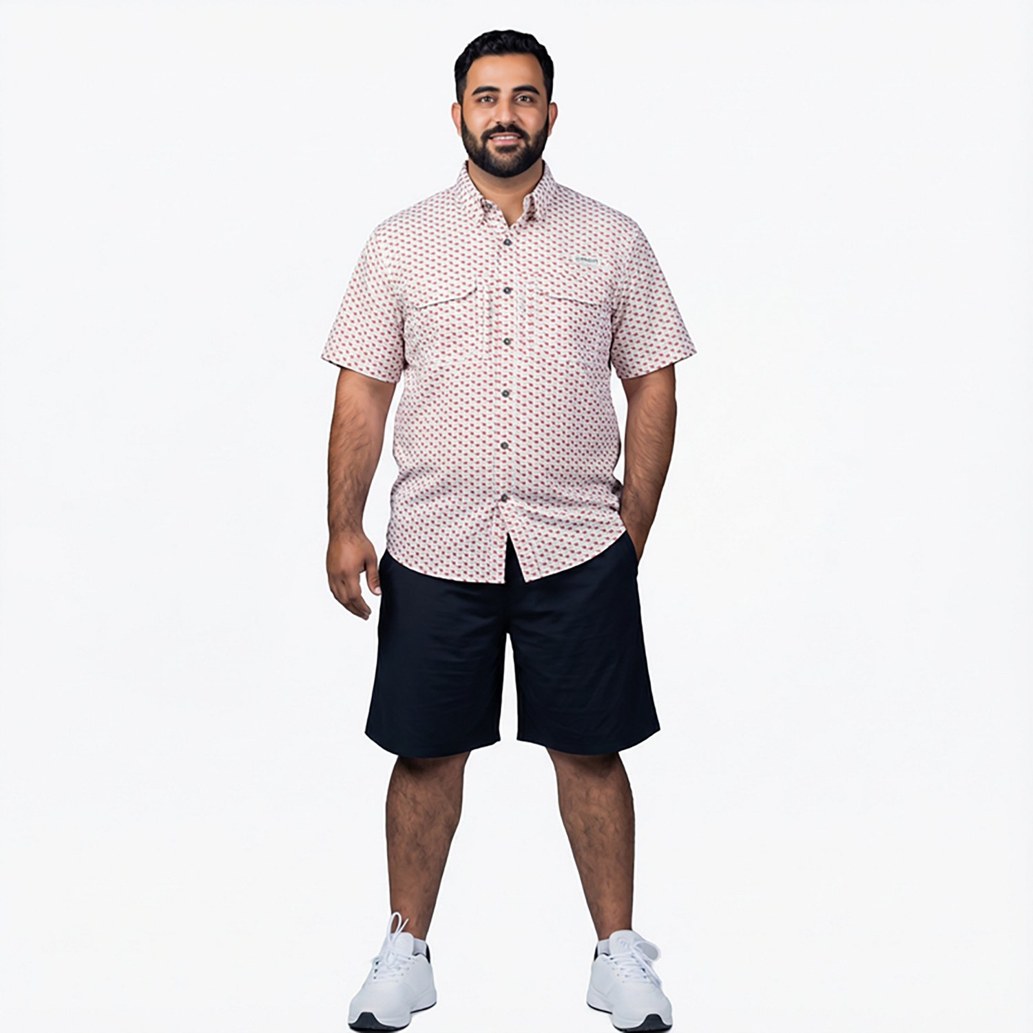 Magellan Outdoors Men's Oklahoma Local State Print Shirt