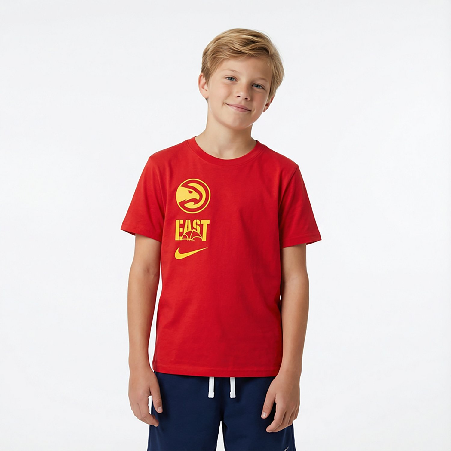 Nike Boys' Atlanta Hawks Essential VS Block Graphic T-shirt