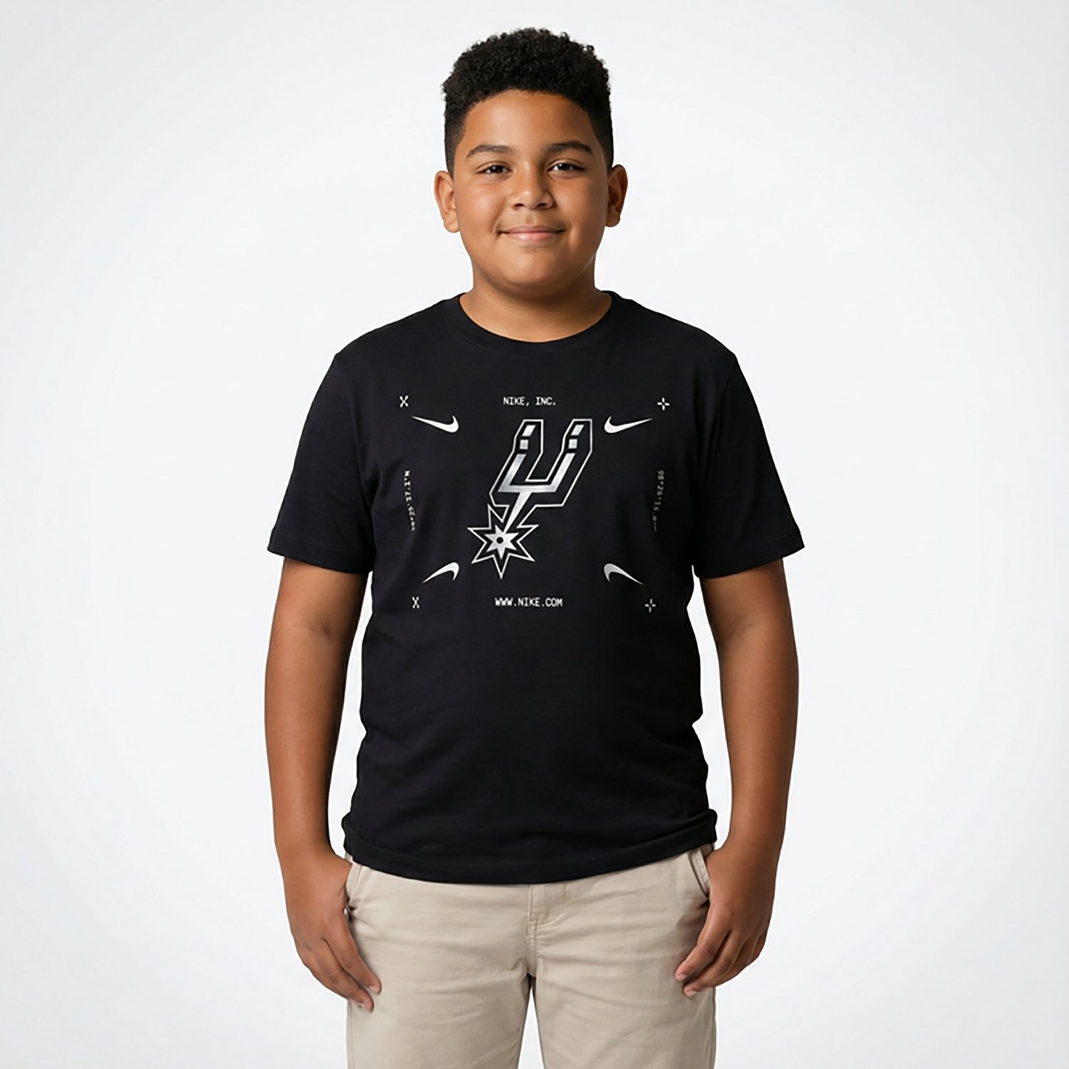 Nike Youth San Antonio Spurs Essential ATC Logo 2 T-shirt