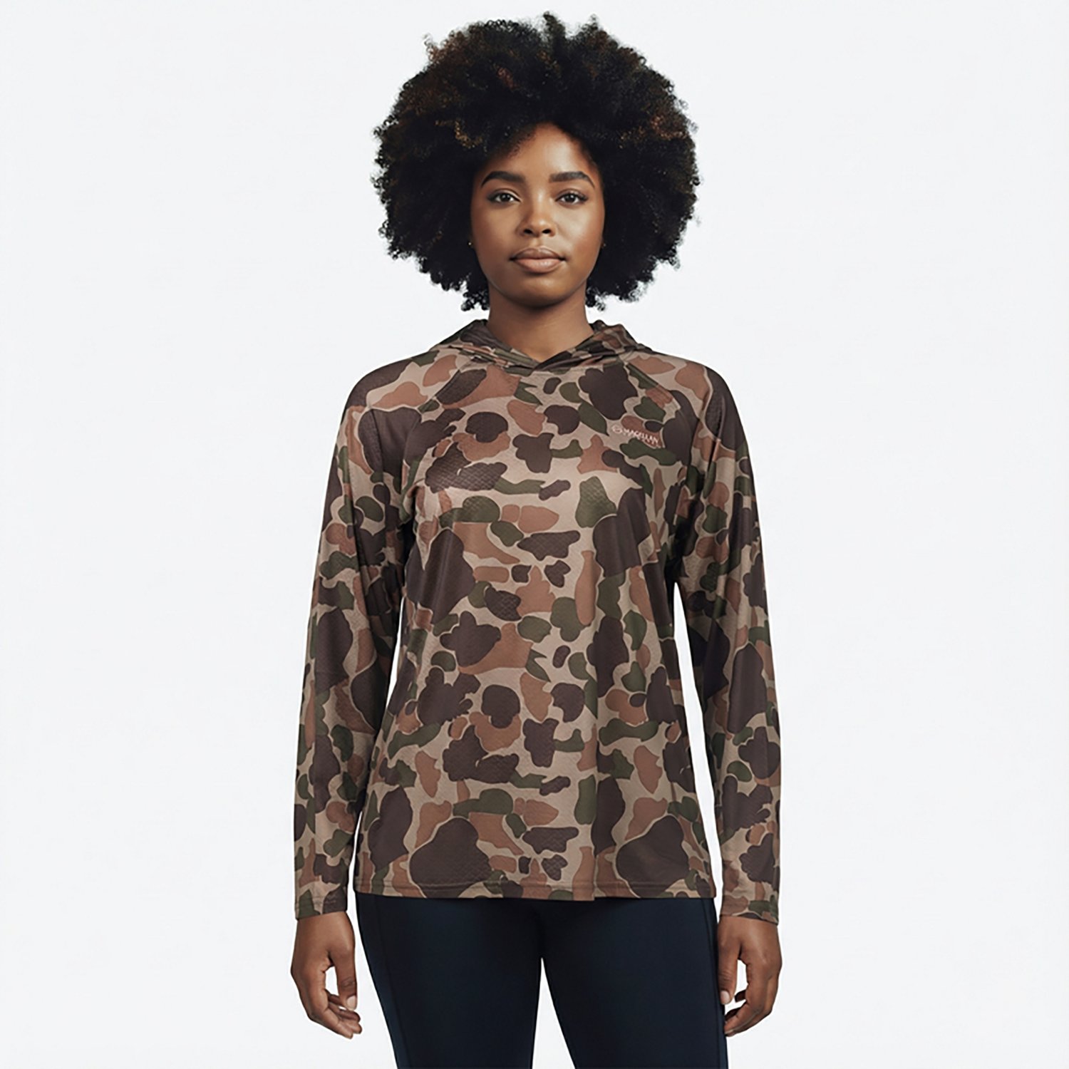 Magellan Outdoors Hunt Gear Women's Eagle Pass Tech Mesh Hooded Long Sleeve Shirt - view number 2