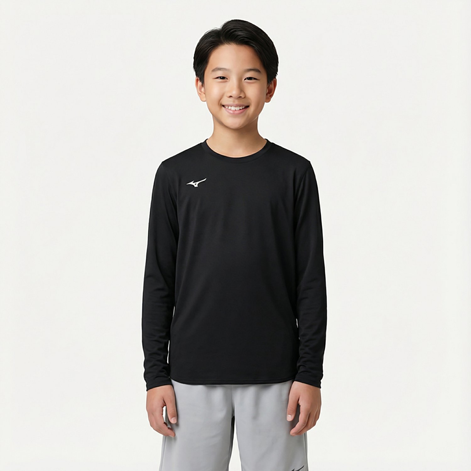 Mizuno Boys' Comp Diamond Long Sleeve Crew Shirt - view number 2