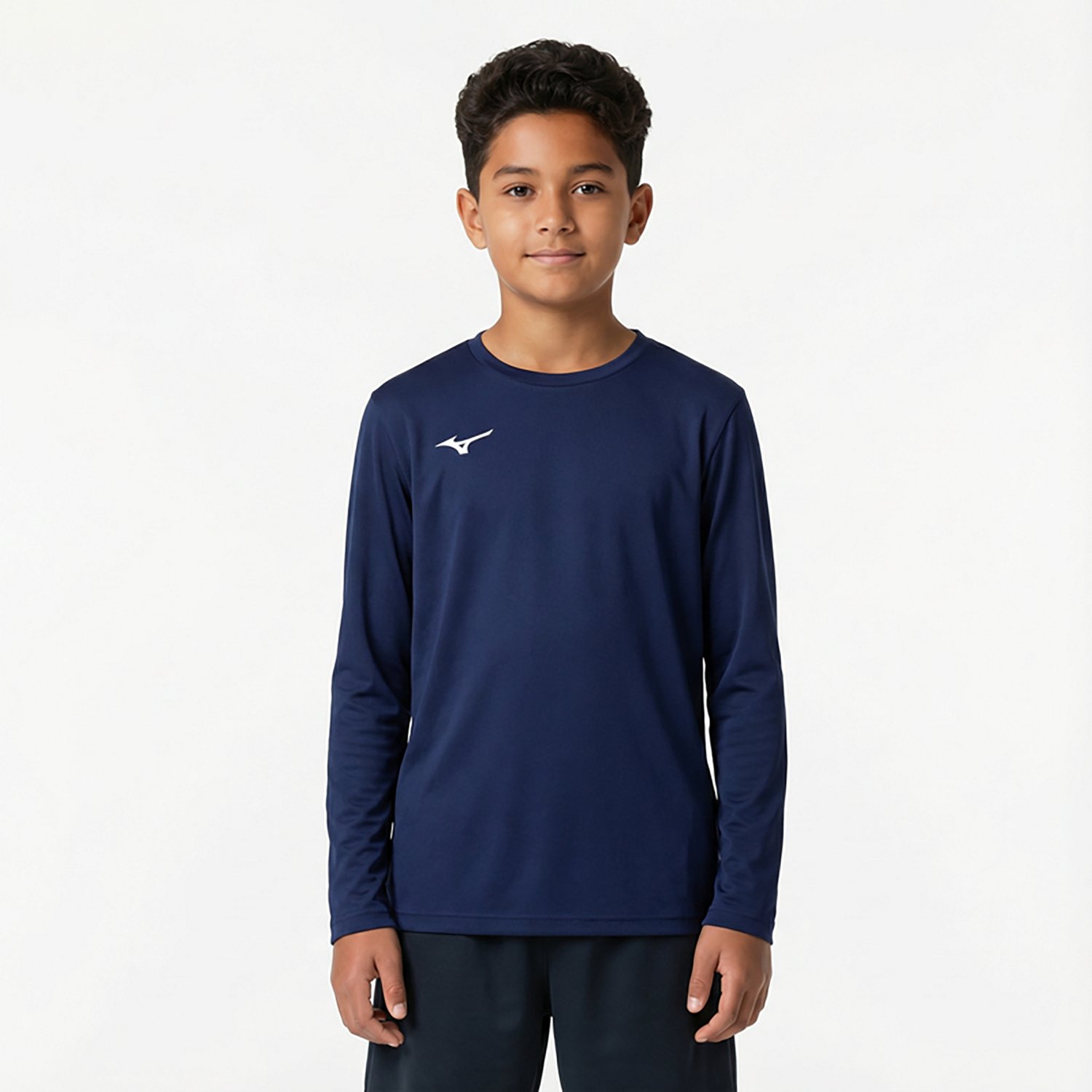Mizuno Boys' Comp Diamond Long Sleeve Crew Shirt - view number 2