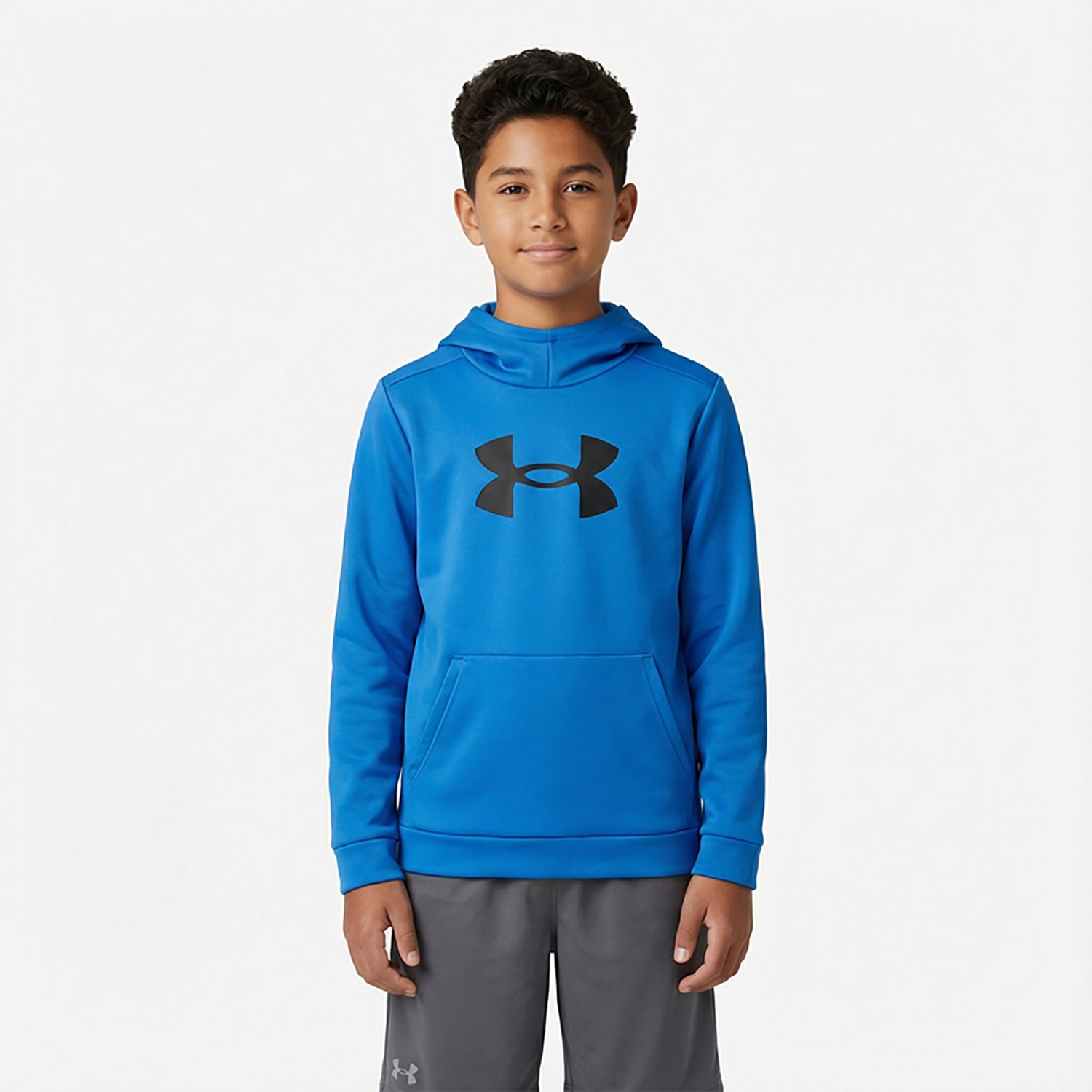Under Armour Boys' Big Logo Armour Fleece Hoodie - view number 2