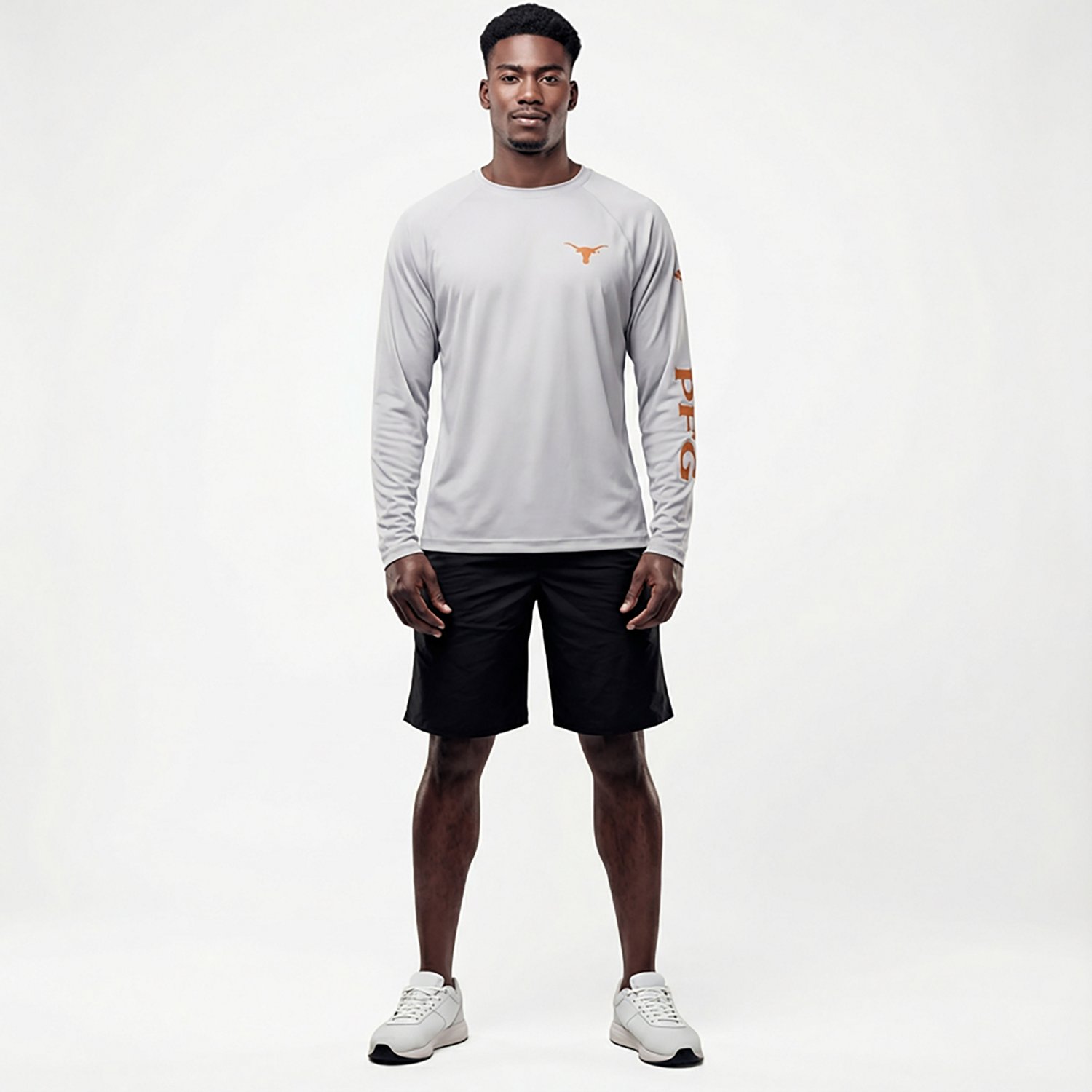 Columbia Sportswear Men's University of Texas Terminal Tackle Long Sleeve T-shirt - view number 6