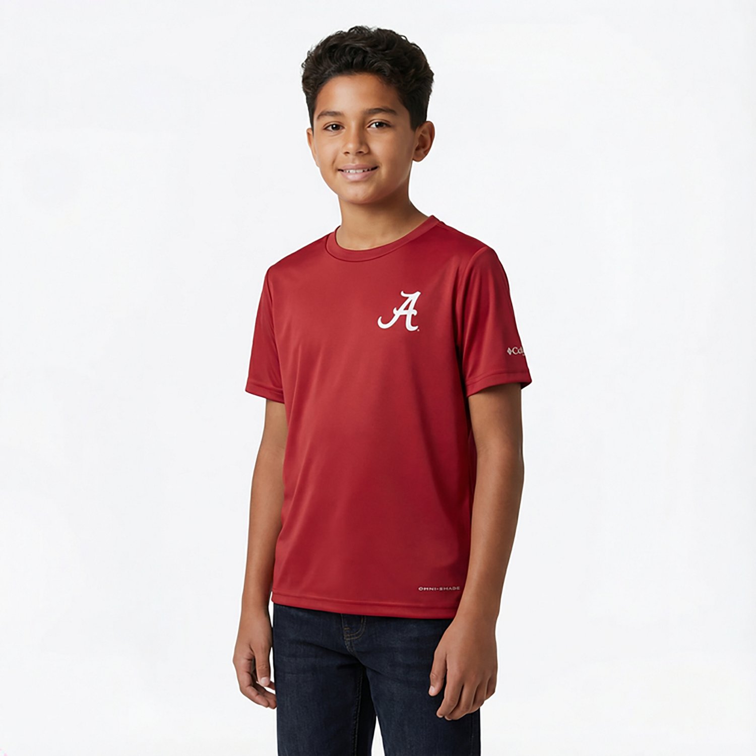 Columbia Sportswear Youth University of Alabama Flag Terminal Tackle T-shirt                                                     - view number 2