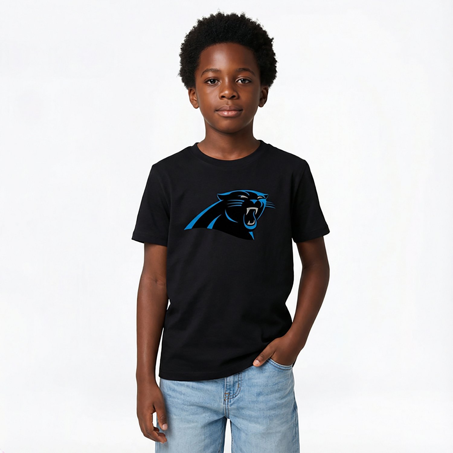 Outerstuff Youth Carolina Panthers Primary Logo T-shirt - view number 2