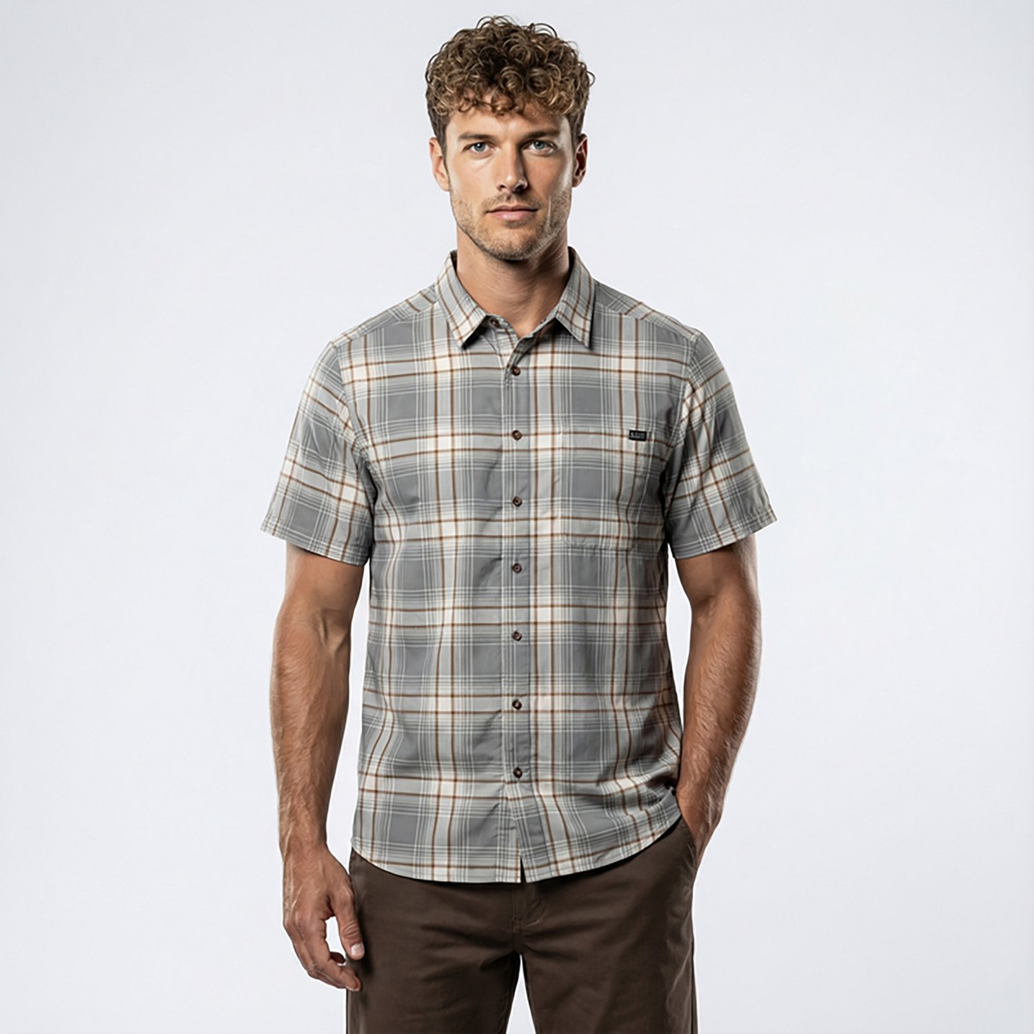 5.11 Men's Wyatt Short Sleeve Plaid Shirt - view number 2