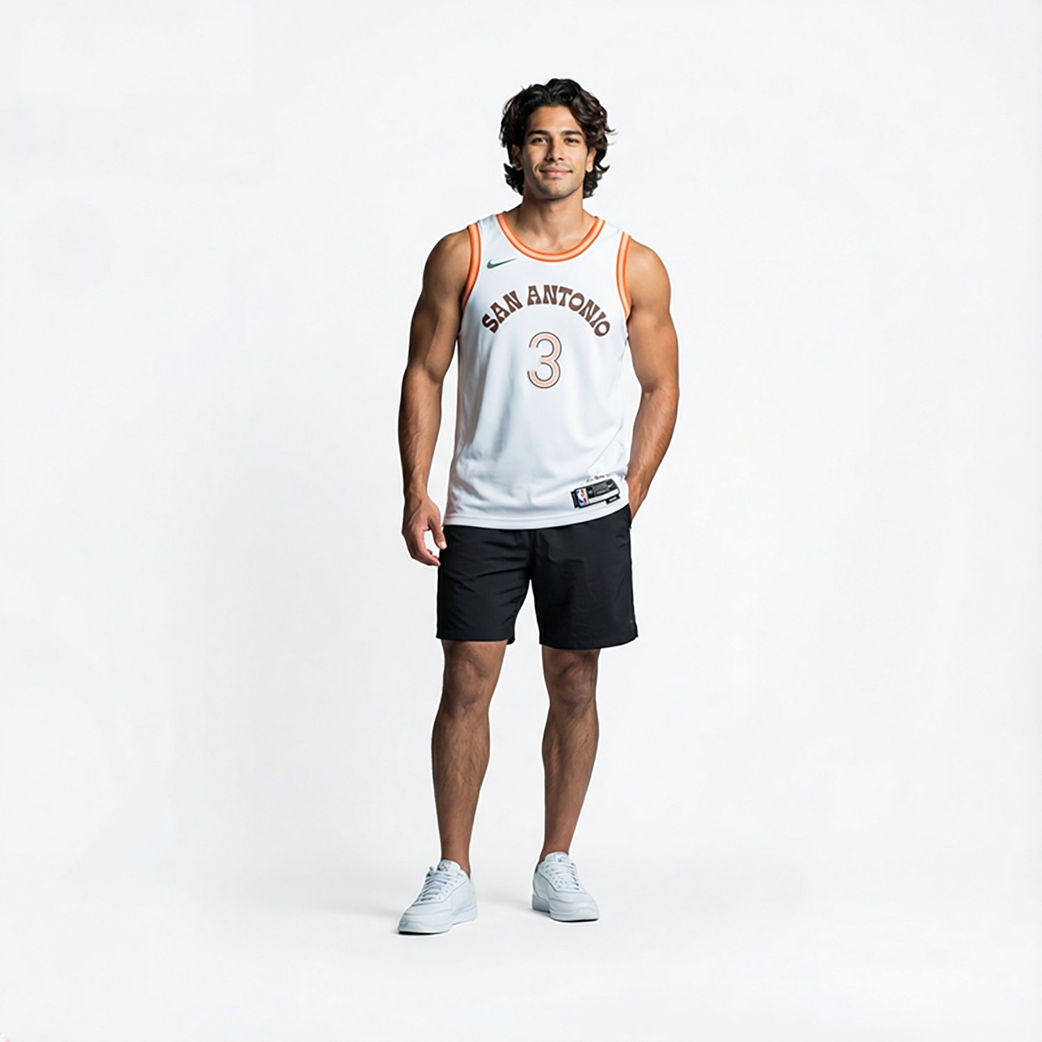 Unisex Nike Keldon Johnson San Antonio Spurs 2023/24 Swingman Jersey - City Edition