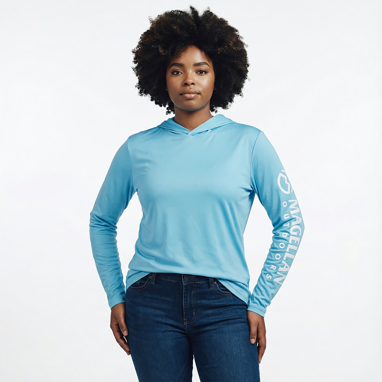 Magellan Outdoors Women's Caddo Lake Fishing Hoodie - view number 2